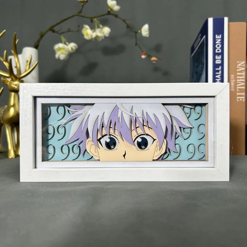 Anime box light Killua Zaoldyeck